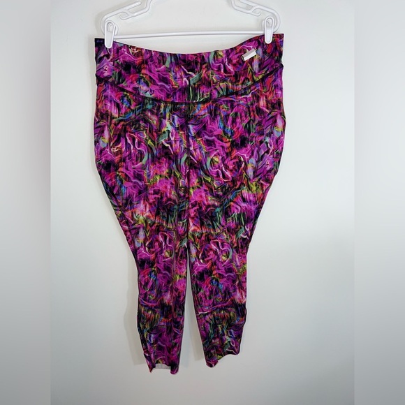 Lululemon Base Pace High-Rise Tight leggings - Hyper Flow Pink Multi size 18 - Picture 3 of 14